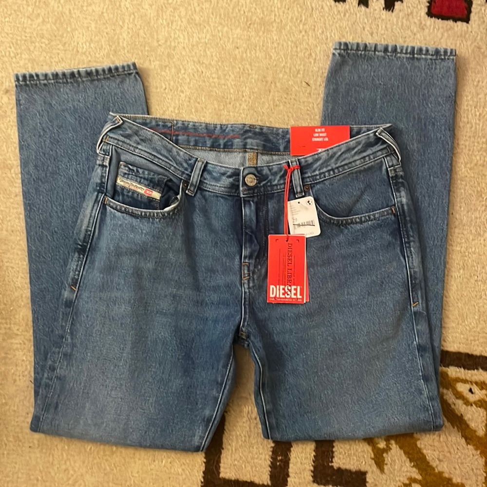 NWT Diesel Low waist slim fit jeans